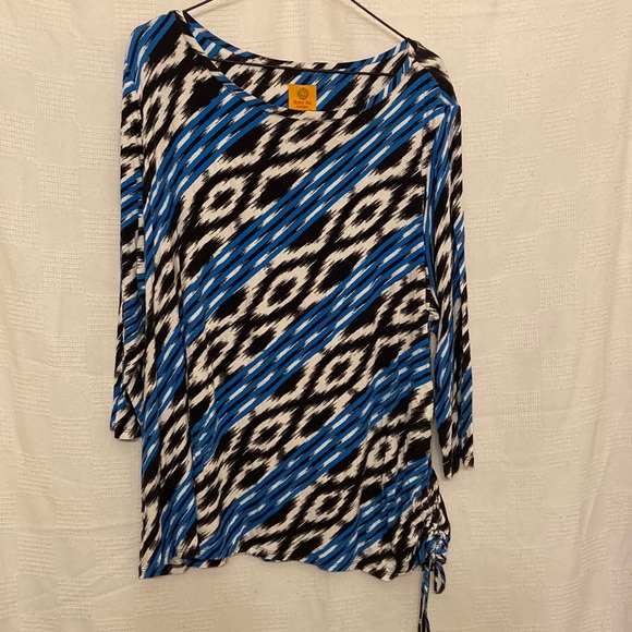 EUC Ruby Rd. 3/4 Sleeve Knit Top, size US 2X - Picture 1 of 8